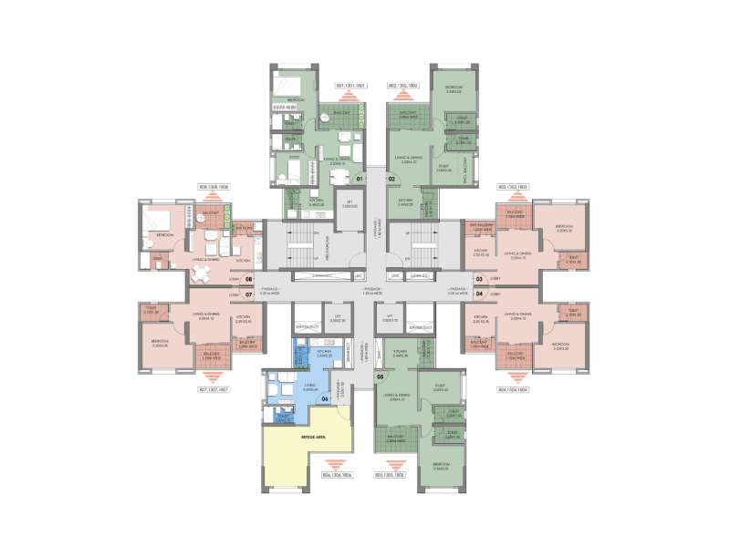 Puranik's Abitante Floor Plan